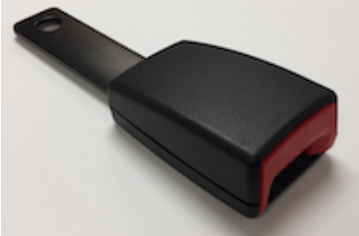 3 Point seatbelt (110") with electric buckle (normally closed)