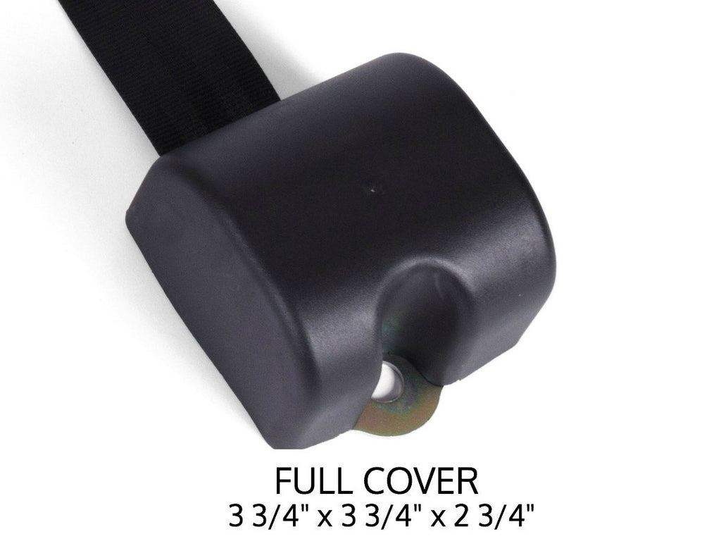 3 Point Retractable Seat Belt With 5.5" End Release Metal Bracket Buckle